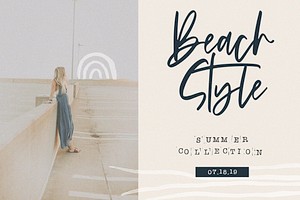 Sandcastle - Handwritten Script Font