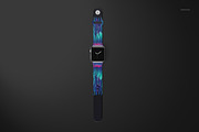 Apple Watch Band Mockup Set, a Wearable Device Mockup by creatsy2 (Thumbnail 7 of 12)