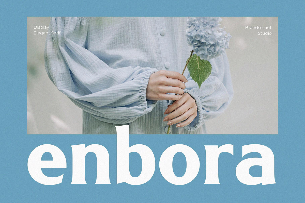 Enbora Stylish & Elegant Bold Serif, a Serif Font by BrandSemut (Photo 1 of 8)