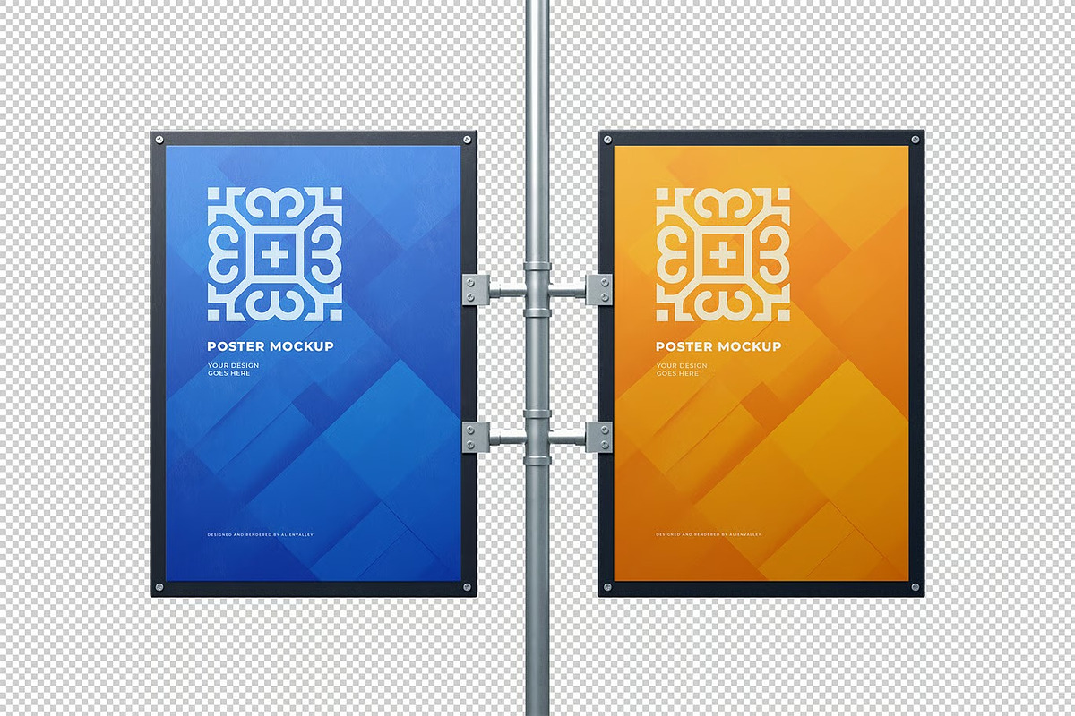 Poster Mockup, an Advertising Mockup by zpackcreative (Photo 3 of 4)