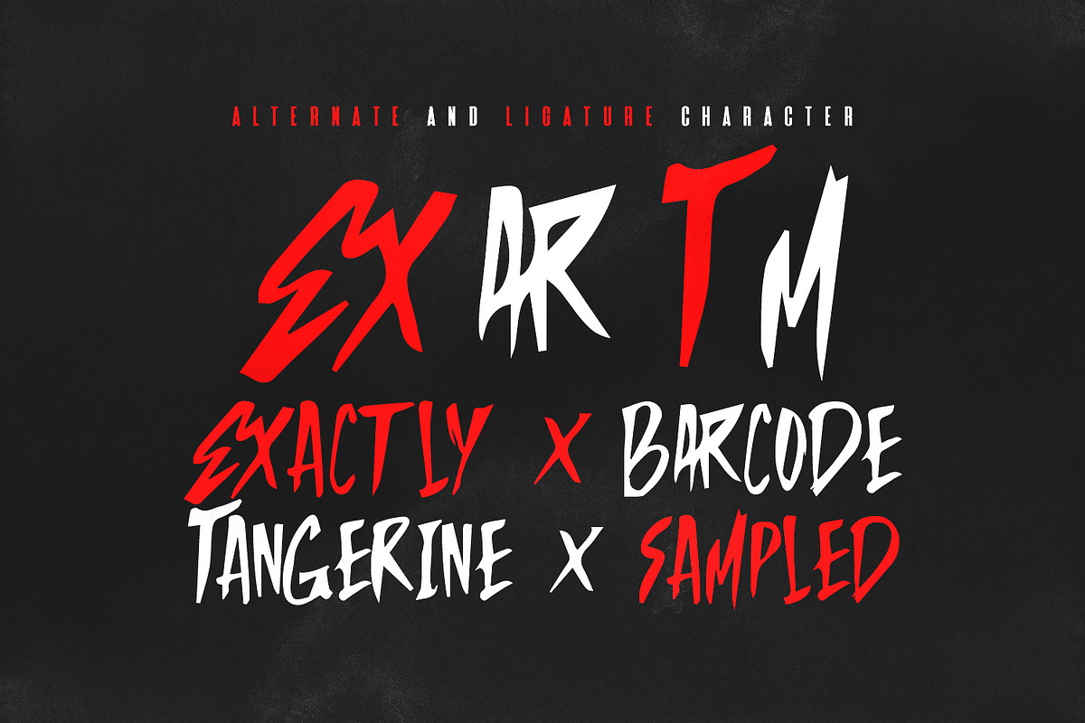 Excmaros Handmade Brush Font Duo, a Handwritten Font by Maulana Creative (Photo 3 of 9)