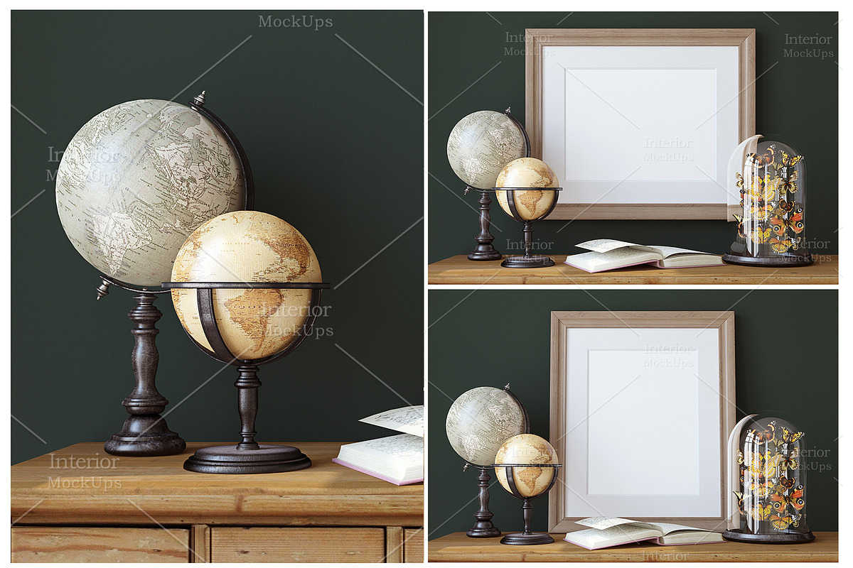 Interior mockup., a Templates & Theme by MyHomeMockups (Photo 1 of 6)
