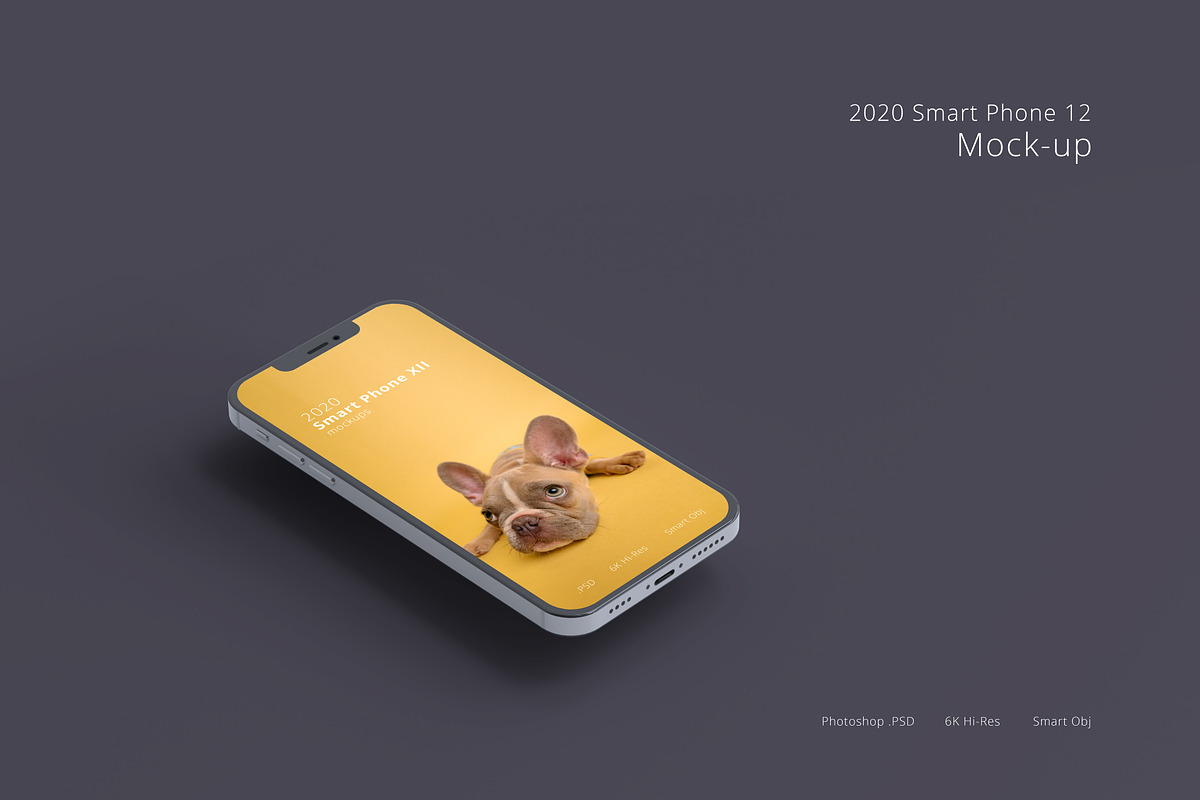 Smart Phone Mockups, an iPhone Mockup by pmvch (Photo 4 of 11)