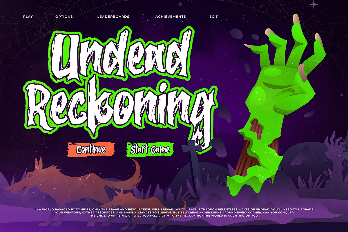 Rotten Spirits, a Font by agnyhasyastudio (Photo 6 of 10)