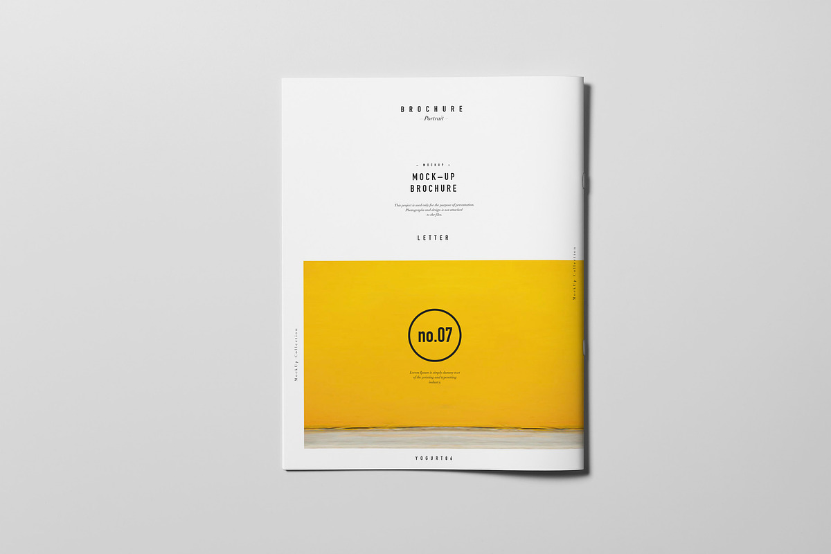 US Letter Brochure Mock-up 2, a Books & Magazine Mockup by Yogurt86 (Photo 10 of 11)