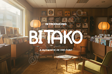 Bitako | Modern Luxury Serif Typefac