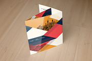 Vintage Square Trifold Brochure, a Brochure Template by maria.giorgi (Thumbnail 4 of 5)