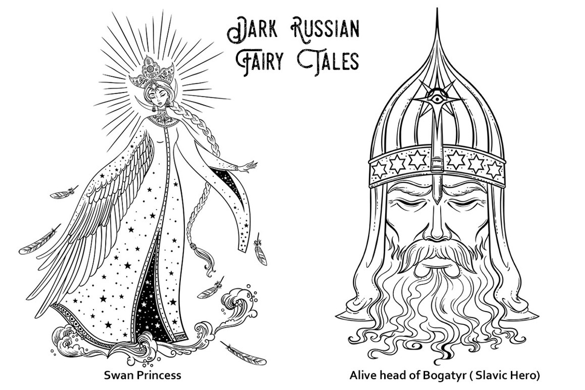 Dark Russian Fairy Tales, an Object Graphic by Anastasia (Photo 8 of 20)