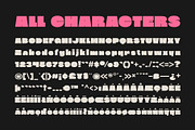 CS Broken – Bold Font, a Sans Serif Font by Craft Supply Co. (Thumbnail 8 of 8)