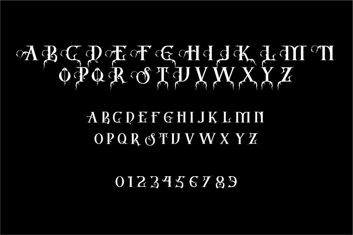 Barbar Shop - serif blackletter, a Blackletter Font by WAP (Photo 7 of 7)