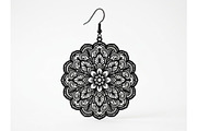 Mandala Earring SVG Bundle, an Object Graphic by musafir_fashion (Thumbnail 3 of 10)