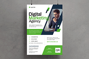 Digital Marketing Agency Flyer, a Flyer Template by MightyDesign (Thumbnail 1 of 6)