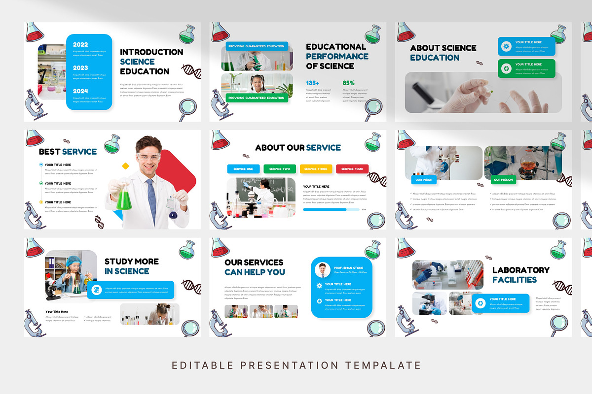 Science Education Presentation, a Presentation Template by Digitcase x Wealthwells (Photo 3 of 4)