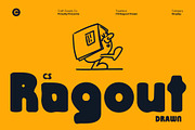 CS Ragout Drawn, a Sans Serif Font by Craft Supply Co. (Thumbnail 1 of 8)