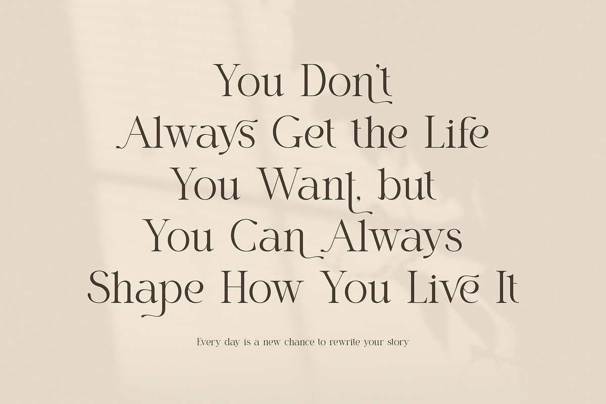 Mangli Elegant Display Serif Font, a Serif Font by Graphicxell (Photo 2 of 8)