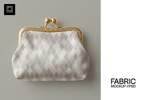 Satin Kiss-Lock Purse Mockup PSD, a Product Mockup by 1001 mockups