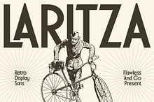 Laritza - Retro Display Font