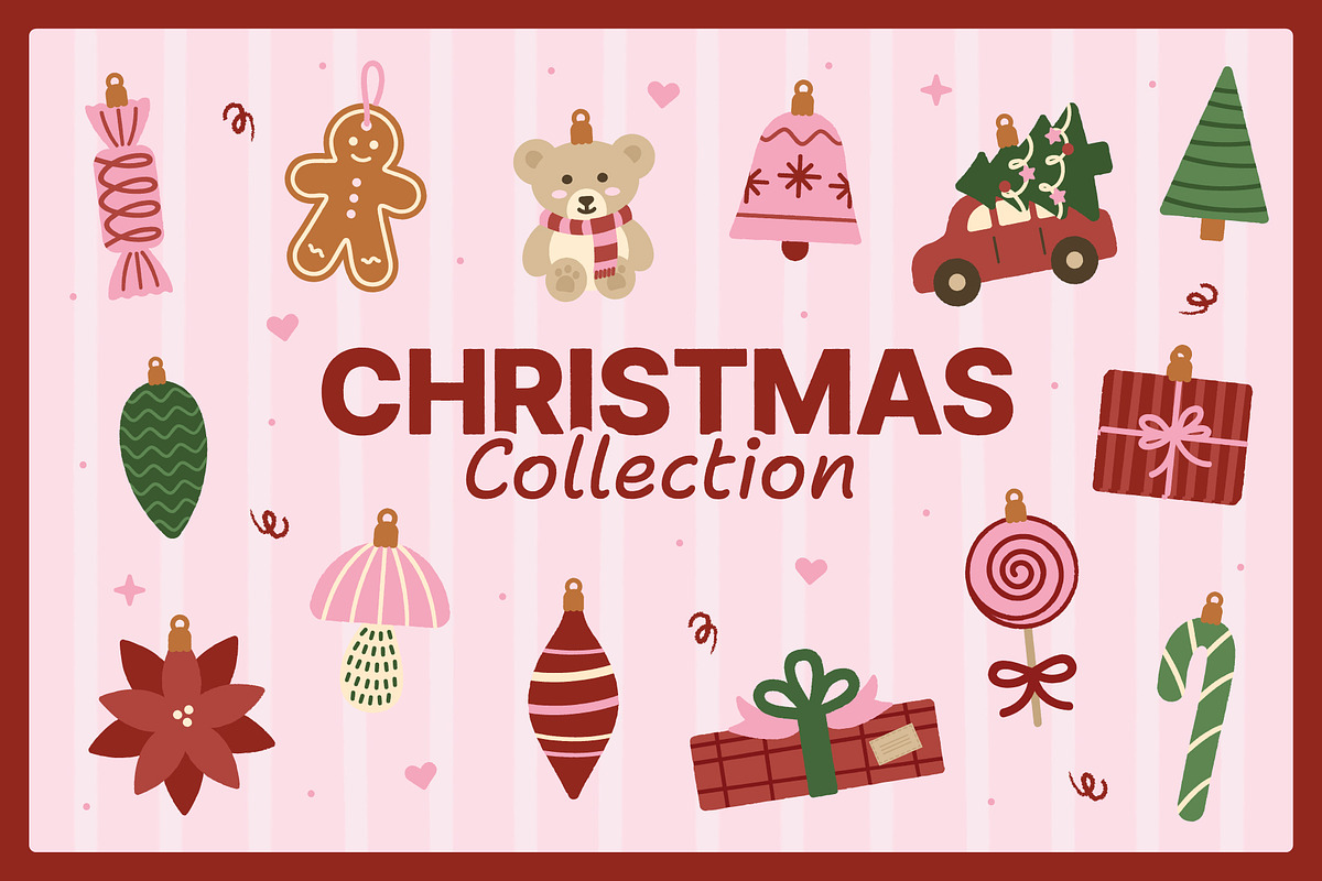 Christmas Collection, a Seasonal Illustration by Creative Gallery (Photo 1 of 11)