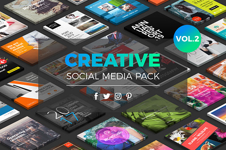 Creative Social Media Pack Vol.2
