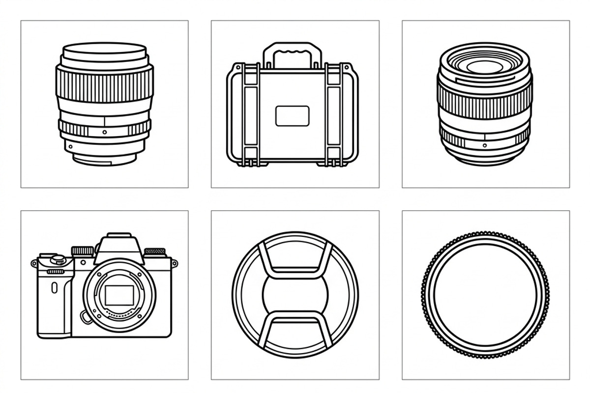 Bundles Set Optical Store Icons, an Outline Icon by adenpinkstore (Photo 16 of 44)