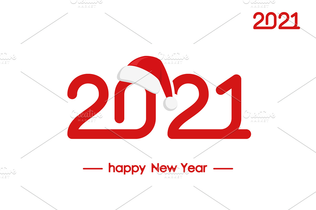 Happy new year 2021, a Work Illustration by 007NATALIIA