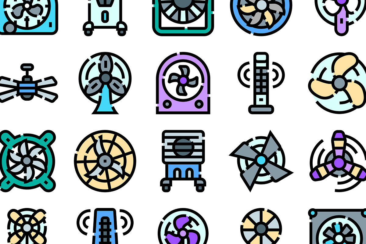 Electric fans and cooling appliances, an Object Graphic by pikepicture (Photo 3 of 3)
