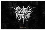 XXII Lvcifervm, a Blackletter Font by Doubletwo Studios (Thumbnail 3 of 13)