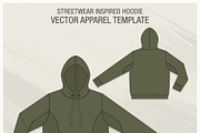 Streetwear Inspired Vector Hoodie, a Sport Illustration by VECFASHION (Thumbnail 3 of 3)