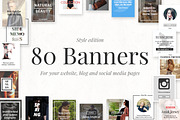 The Ultimate Banners Bundle, a Social Media Template by Web Donut (Thumbnail 5 of 24)