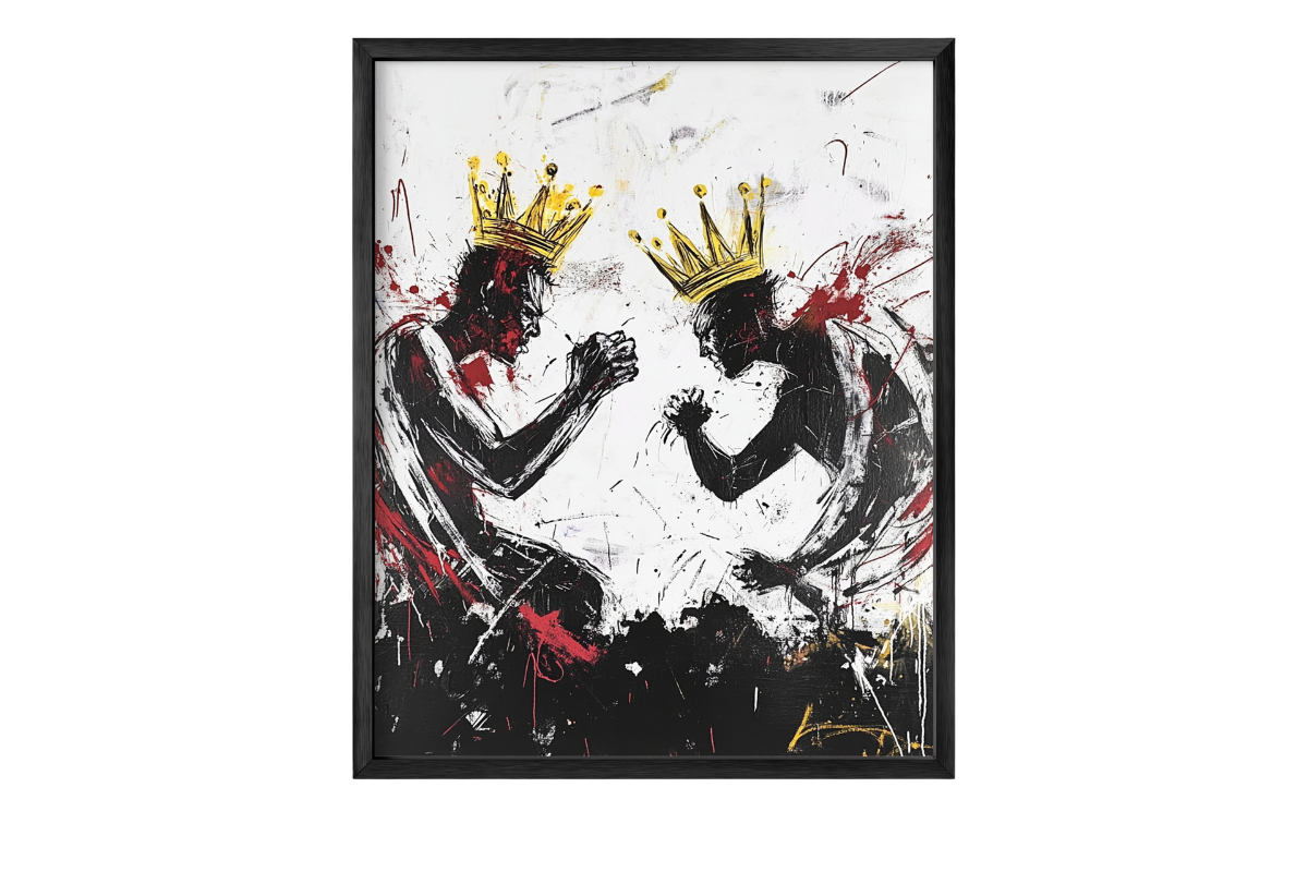 Black Noise Wall Art, a Sport Illustration by PrintablesByFranklyn (Photo 1 of 6)