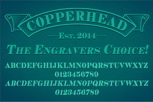 Copperhead Font