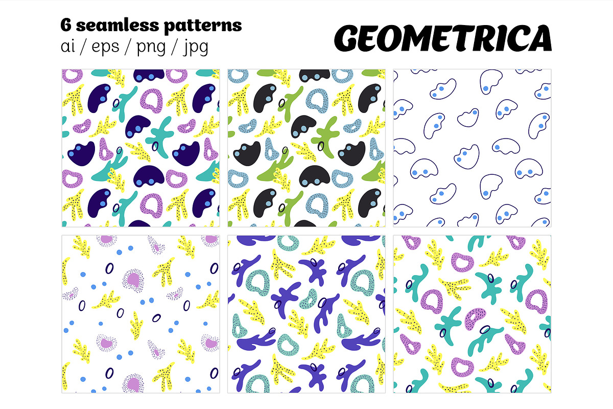Abstract Scandinavian Pattern Set, a Pattern Graphic by Asya Melkonyan Patterns (Photo 6 of 16)