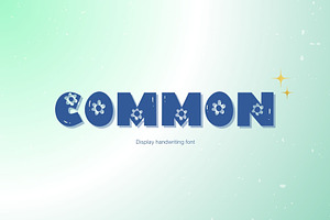 Common font