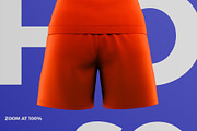 Women's Soccer Kit Mockup - Back, a Shirt Mockup by thedesignshark (Thumbnail 7 of 10)