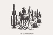 Western Cowboys PNG, Western, an Illustration by SharpMarketplace (Thumbnail 1 of 9)