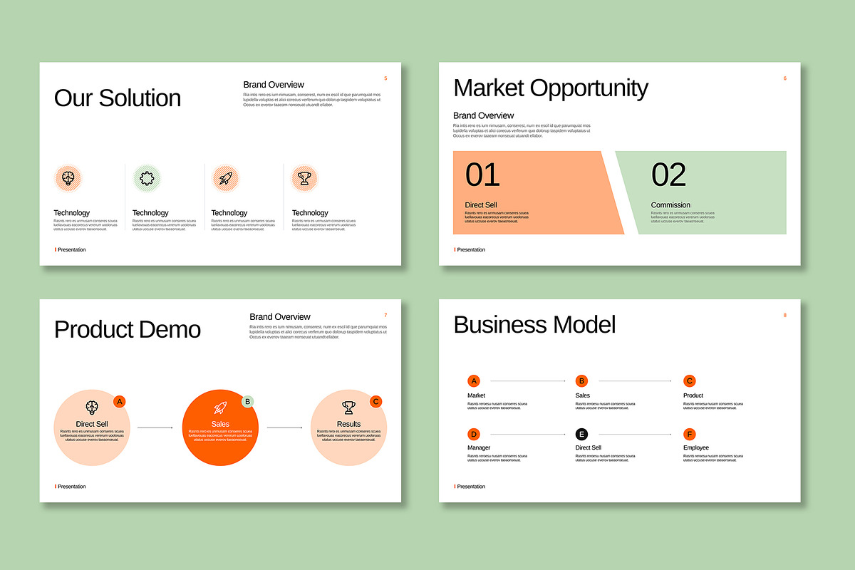 Investor Pitch Deck Presentation, a Presentation Template by Mighty-Slide (Photo 3 of 5)