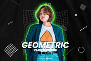 Geometric Photo Effect, a Layer Style Add-On by WudelMbois Studio (Thumbnail 1 of 3)