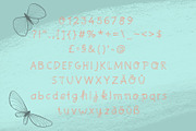 LAFOLOs very Wonky Outline font, a Script Font by LAFOLO (Thumbnail 3 of 7)