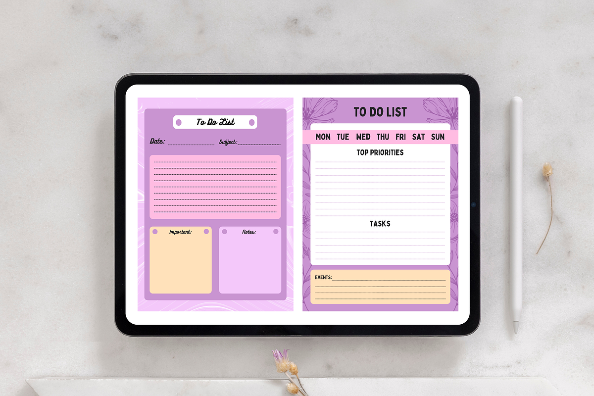 10 Organic Planners Canva Templates, a Templates & Theme by TemplateCastleStore (Photo 8 of 9)