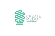 Create Media Logo, a Branding & Logo Template by Doney (Thumbnail 1 of 2)