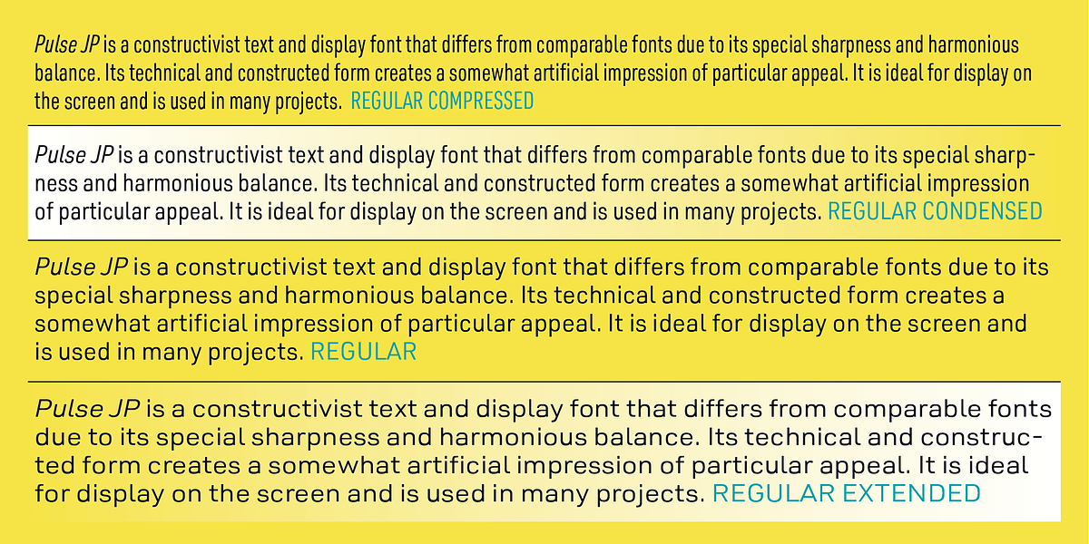 Pulse JP, a Sans Serif Font by JPFonts (Photo 10 of 14)
