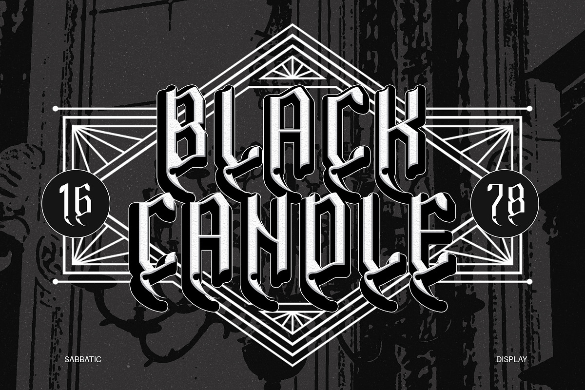 Sabbatic Display - Modern Doom v02, a Blackletter Font by riff.type (Photo 10 of 10)