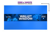 Business YouTube Banner Bundle Pack, a Social Media Template by Vaughn Studios (Thumbnail 4 of 7)
