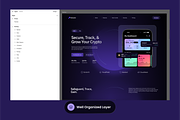 Crypto App Showcase Landing Page, a Landing Page Template by SLAB! Design (Thumbnail 2 of 3)