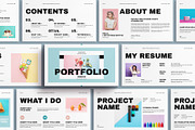 Minimal Portfolio Presentation, a Presentation Template by E-Type (Thumbnail 1 of 5)