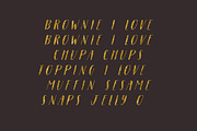 Brownie Pie, a Font by OnTheSpotStudio (Thumbnail 3 of 4)