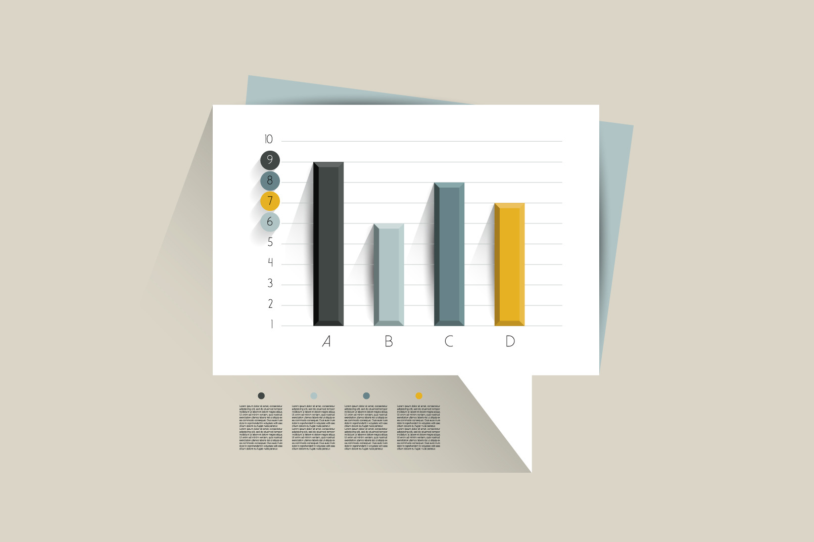 Chart, graph., a Graphic by VectorAN