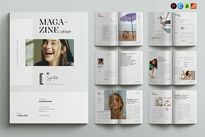 The Lifestyle Magazine Template, a Magazine Template by NorthPeak