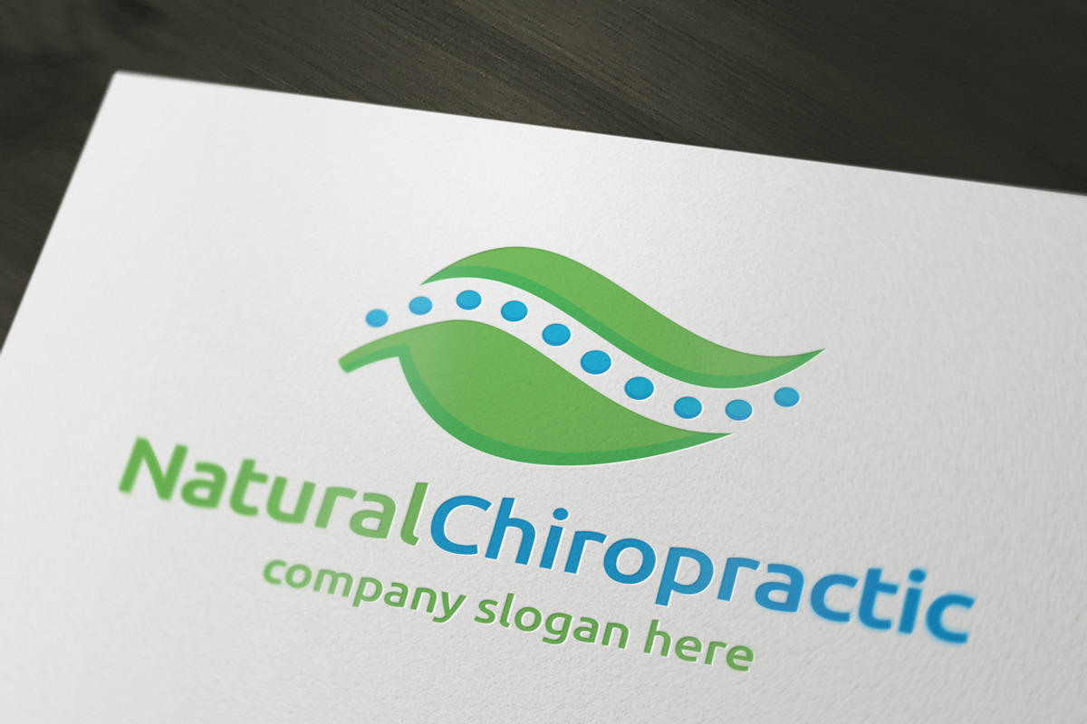Natural Chiropractic, a Branding & Logo Template by dm243 (Photo 2 of 3)