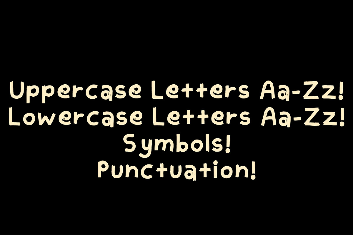Good Boy! - A Handmade Font, a Handwritten Font by PlayFont Studio (Photo 3 of 5)
